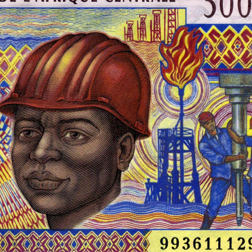 5000 франков 1994-1999 гг - Центральноафриканская Республика (Pick 304F) UNC