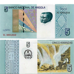 5 кванз 2012 года - Ангола (Pick 151.a) UNC