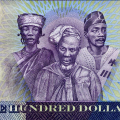 500 долларов 2016 года - Либерия (Pick 36) UNC