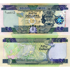 50 долларов 2009 года - Соломоновы острова (Pick # 29) UNC