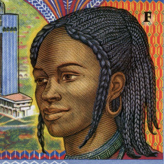 10000 франков 1999 (1994-2000) гг - Центральноафриканская Республика (Pick 305F) UNC