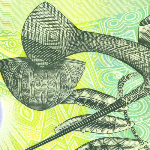 2 кина 2023 года - Папуа-Новая Гвинея (Pick 50) UNC пластик