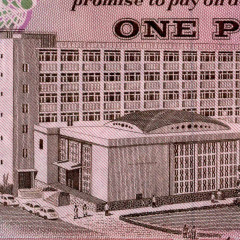 1 фунт 1965 года - Нигерия (Pick 8) XF