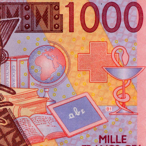 1000 франков 2003 (2013) года - Сенегал (Pick 715K) UNC