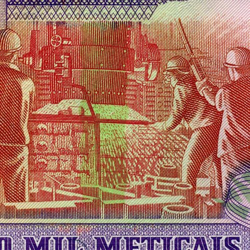 5000 метикал 1991 года - Мозамбик (Pick 136) UNC