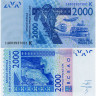 2000 франков 2003 (2014) года - Сенегал (Pick 716K) UNC