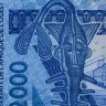2000 франков 2003 (2014) года - Сенегал (Pick 716K) UNC