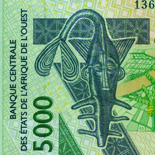 5000 франков 2003 (2013) года - Сенегал (Pick 717K) UNC