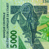 5000 франков 2003 (2013) года - Сенегал (Pick 717K) UNC