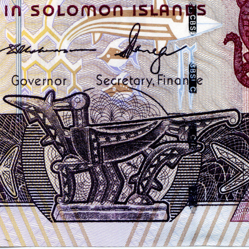 10 долларов 2005-2009 гг. - Соломоновы острова (Pick # 27) UNC