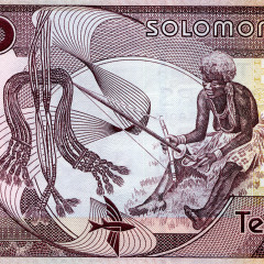 10 долларов 2005-2009 гг. - Соломоновы острова (Pick # 27) UNC