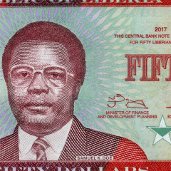 50 долларов 2017 года - Либерия (Pick 34b) UNC