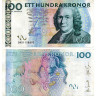 100 крон 2001-2014 гг. - Швеция (Pick 65) F-VF