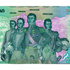 5 песо 2015 года - Аргентина (Pick 359) UNC