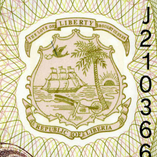 20 долларов 2011 года - Либерия (Pick 28) UNC