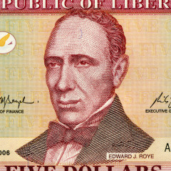 5 долларов 2003-2011 гг - Либерия (Pick 26) UNC