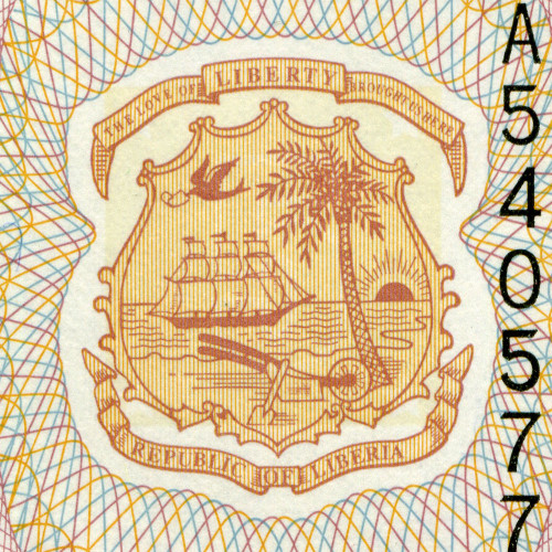 5 долларов 2003-2011 гг - Либерия (Pick 26) UNC