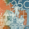 250 гульденов 1988 года - Суринам (Pick 134) UNC