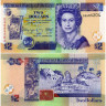 2 доллара 2017 года - Белиз (Pick 66) UNC