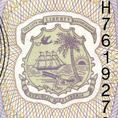 10 долларов 2011 года - Либерия (Pick 27.f) UNC