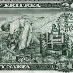 20 накф 1997 года - Эритрея (Pick 4) UNC