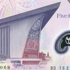 5 кина 2016 года - Папуа - Новая Гвинея (Pick # 51) UNC