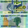 10000 леоне 2021 года - Сьерра-Леоне (Pick 33) UNC