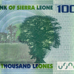 10000 леоне 2021 года - Сьерра-Леоне (Pick 33) UNC