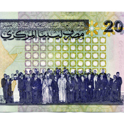 20 динаров 2009 года - Ливия (Pick 74) UNC
