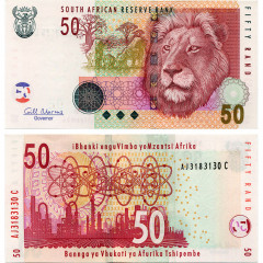 50 рэндов 2005 года - ЮАР (Pick 130) UNC