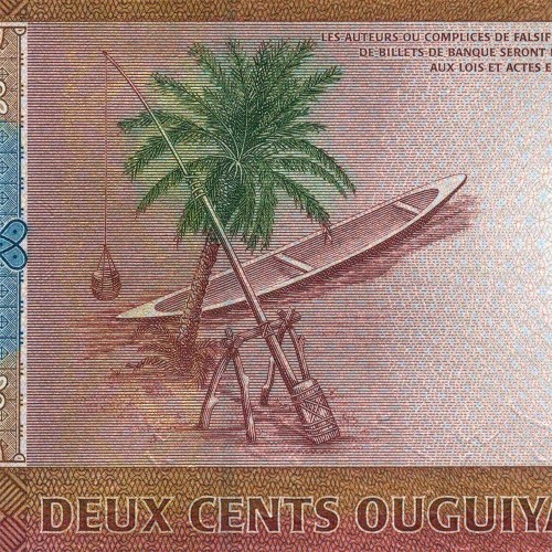 200 угий 2004 года - Мавритания (Pick 11.a) UNC