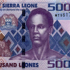 5000 леоне 2021 года - Сьерра-Леоне (Pick 32) UNC