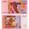 1000 франков 2003-2005 гг - Бенин (Pick 215B) UNC