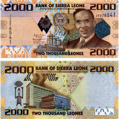 2000 леоне 2021 года - Сьерра-Леоне (Pick 31) UNC