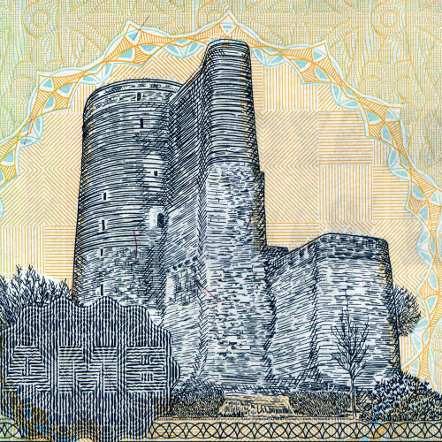 250 манатов 1999 года - Азербайджан (Pick 13.b) UNC