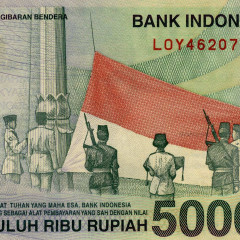 50000 рупий 2005 года - Индонезия (Pick 139g) UNC