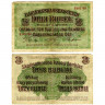 3 рубля 1916 года - Немецкая оккупация Литвы (Pick R123.b) G-VG