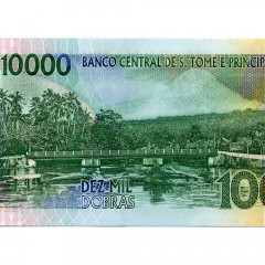 10000 добр 2004 года - Сан-Томе и Принсипи (Pick 66) UNC