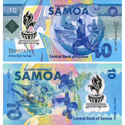 10 тал 2019 года - Самоа - 16-е Тихоокеанские игры) UNC