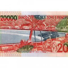 20000 добр 2010 года - Сан-Томе и Принсипи (Pick 67.d) UNC