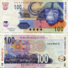100 рэндов 2005 года - ЮАР (Pick 131a) F-VF