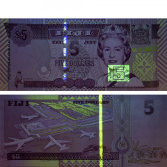 5 долларов 2002 года - Фиджи (Pick # 105.b) UNC