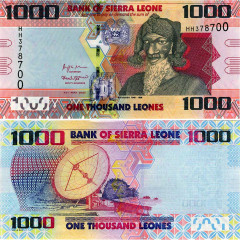 1000 леоне 2020 года - Сьерра-Леоне (Pick 30) UNC