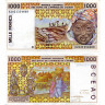 1000 франков 2002 года - Мали (Pick 411D) XF