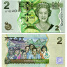 2 доллара 2011 года - Фиджи (Pick # 109b) UNC