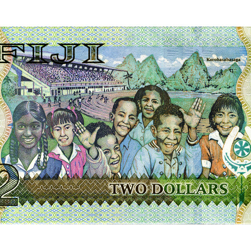 2 доллара 2011 года - Фиджи (Pick # 109b) UNC