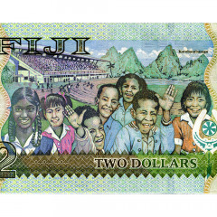 2 доллара 2011 года - Фиджи (Pick # 109b) UNC