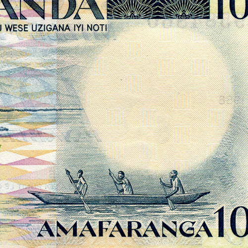 1000 франков 1988 года - Руанда (Pick 21) UNC