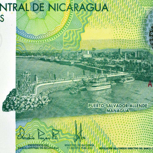 10 кордоб 2022 года - Никарагуа (Pick 209) UNC - пластик