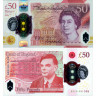 50 фунтов 2020 года - Великобритания UNC